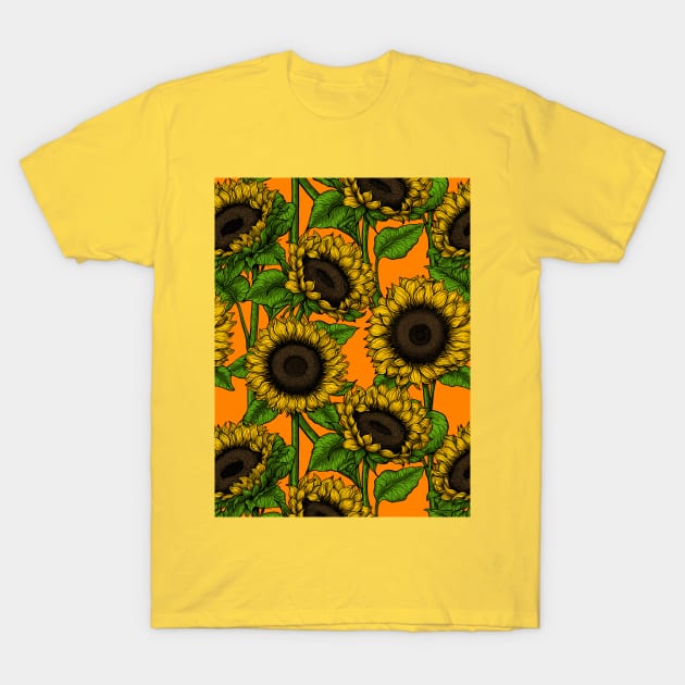 Sunflowers T-Shirt by katerinamk